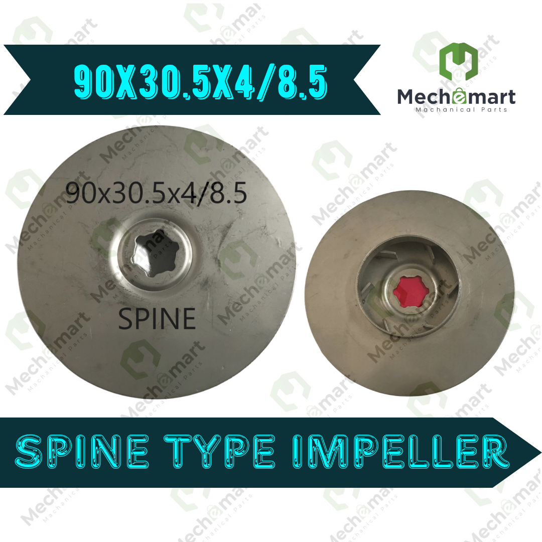90x30.5x4/8.5 Spien Type SS Impeller 2 Series