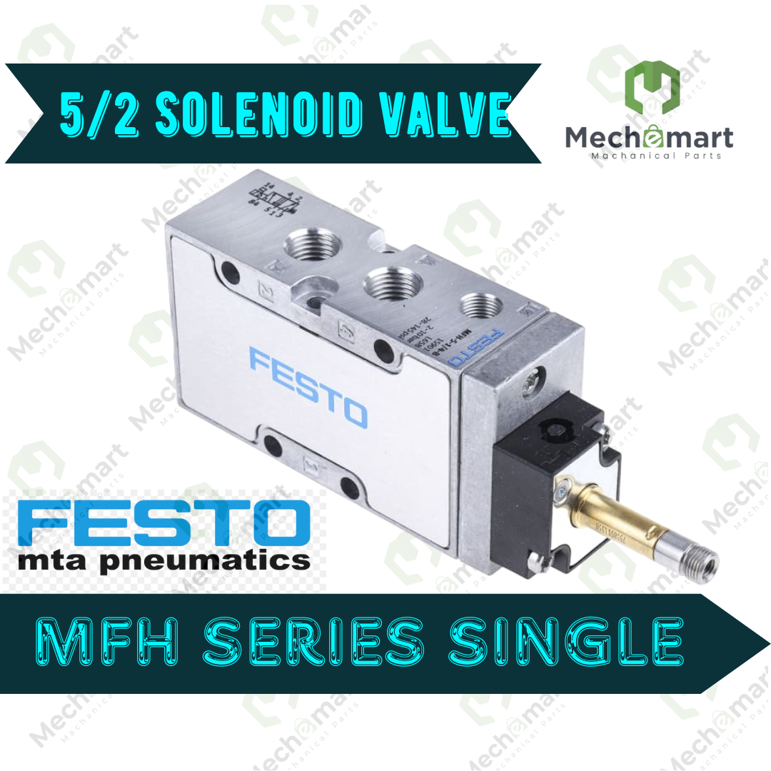 Festo 5/2 Single Solenoid Pilot Valve JMFH Series