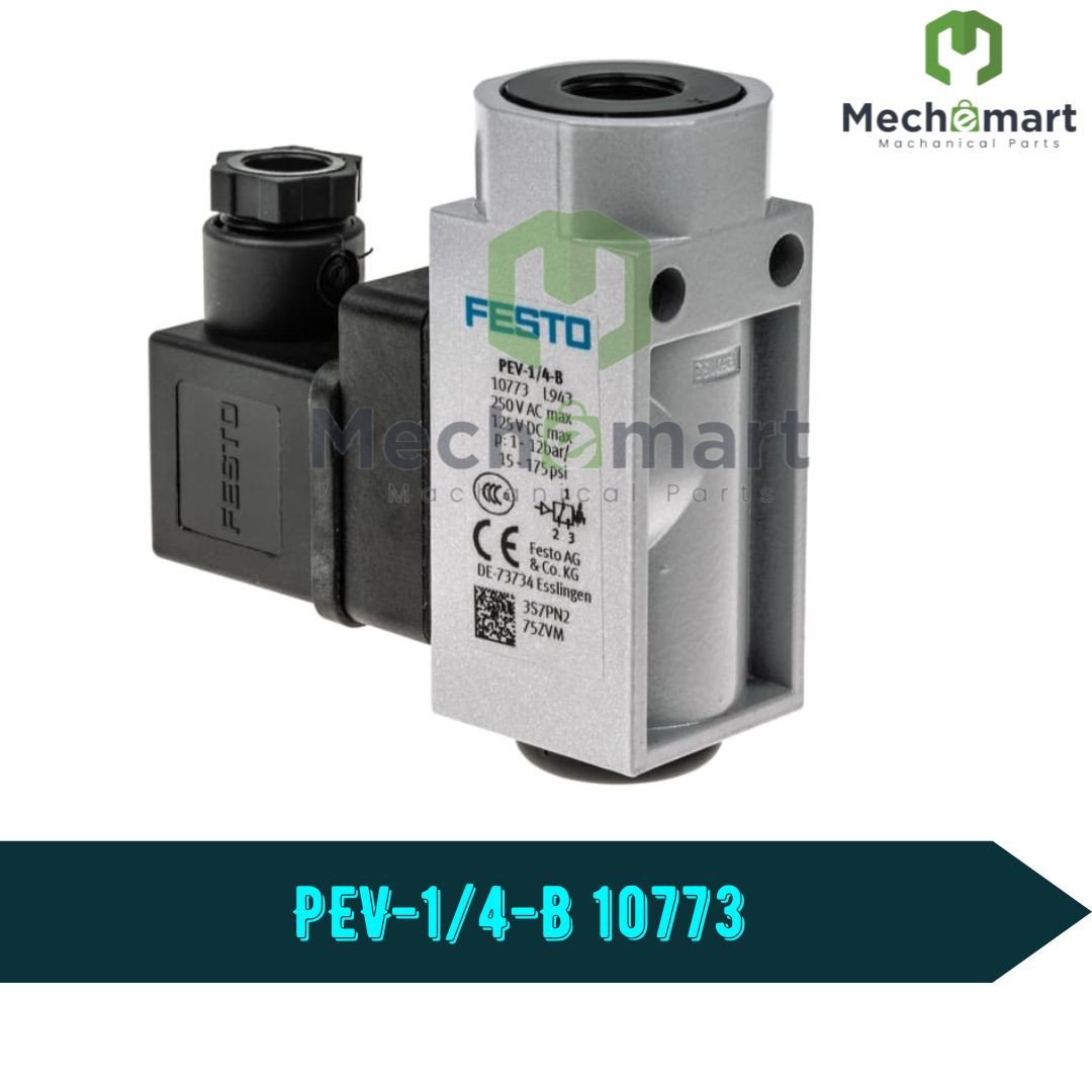 PEV-1/4 B 10773 FESTO PRESSURE SWITCH 12 BAR