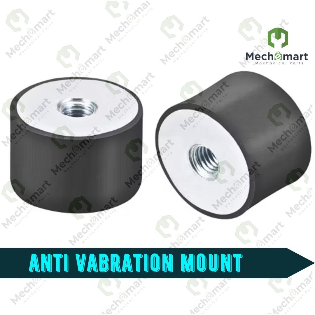 Anti-Vibration Cylindrical Rubber Mount Both end Female Thread Type