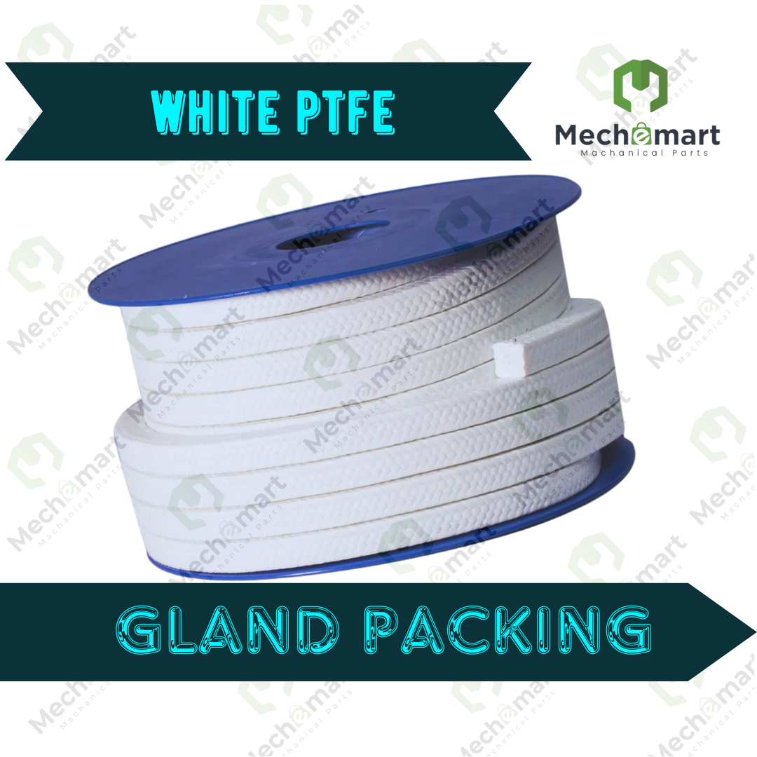White PTFE Gland Packing
