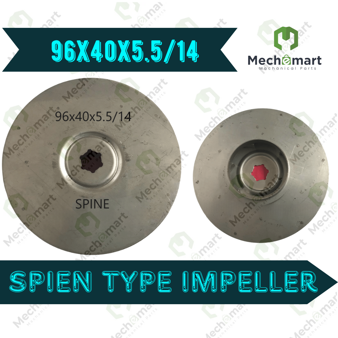 90x40x5.5/14 Spine type SS Impeller 4 Series