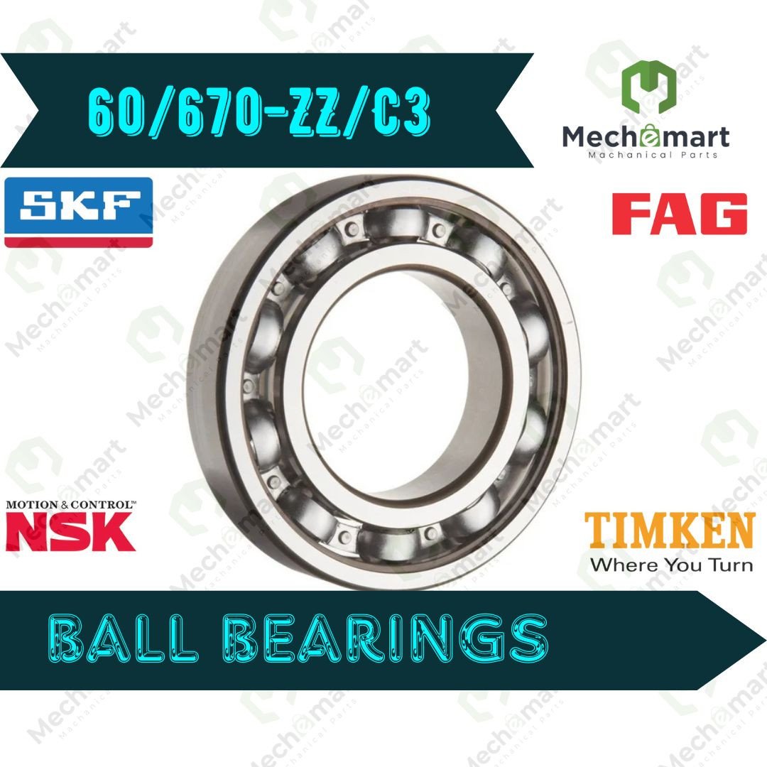 60/670- C3 Deep Groove Ball Bearing 670x980x136mm